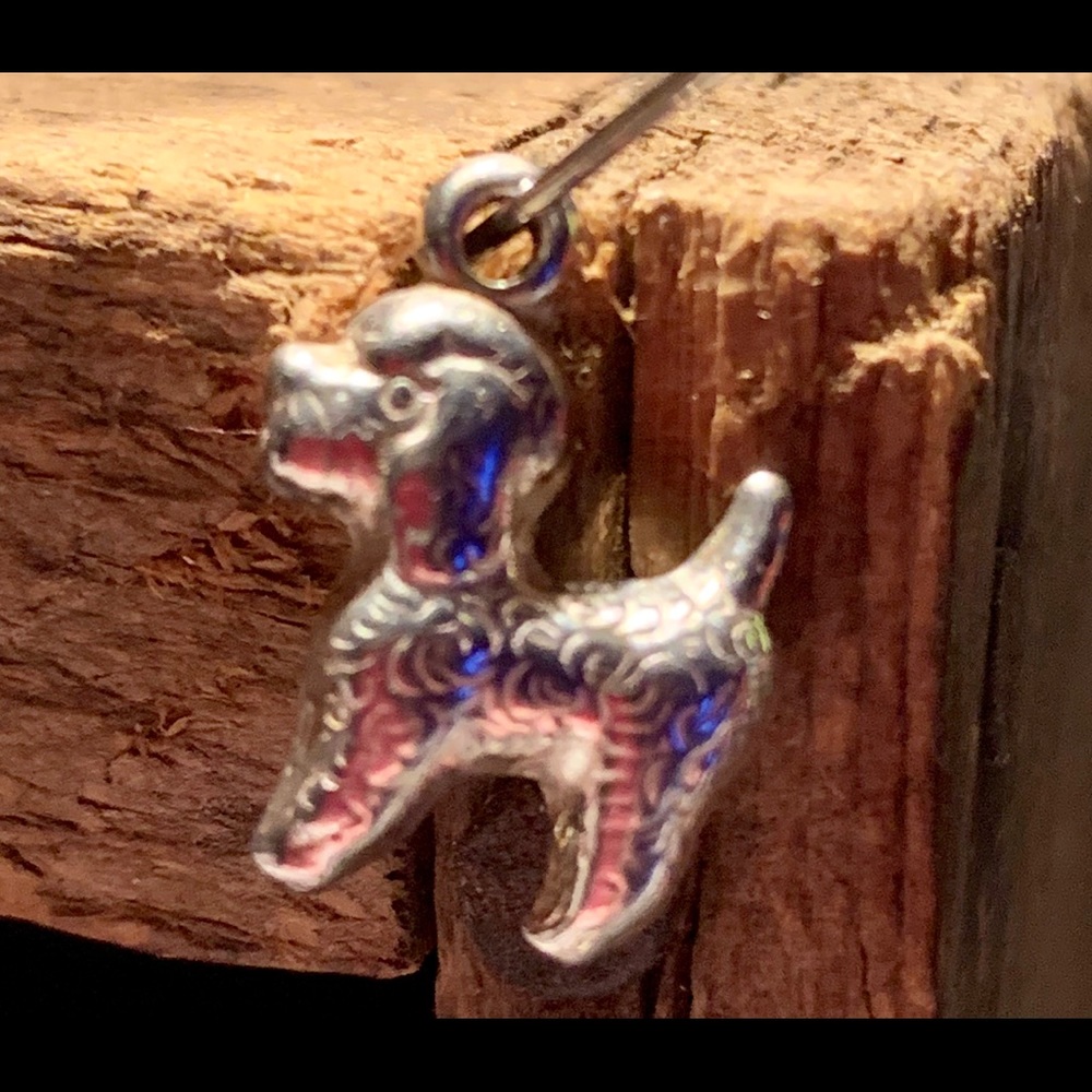 STERLING SILVER “POODLE” DOG CHARM